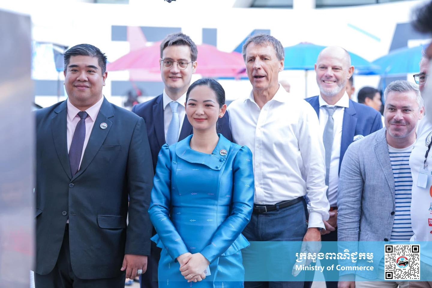 លោកជំទាវ ចម និម្មល រដ្ឋមន្ត្រីក្រសួងពាណិជ្ជកម្ម អញ្ជើញជាអធិបតីក្នុងពិធីបើក “ផ្សារបារាំង ឆ្នាំ២០២៤"