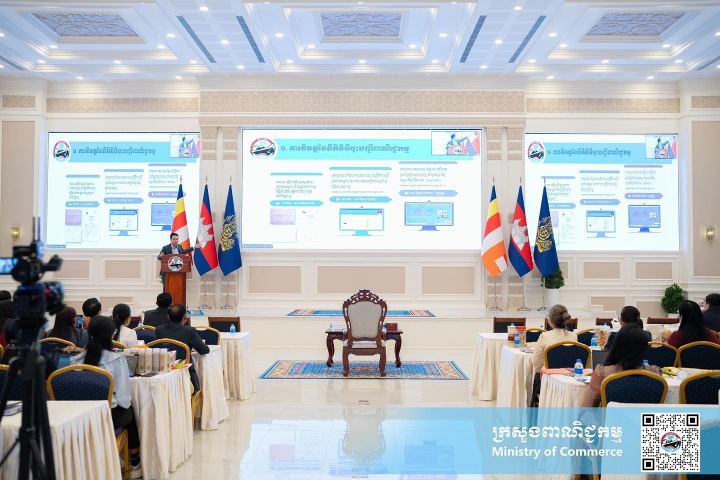Chea Rathan Her Excellency CHEA Ratha, Secretary of State of the Ministry of ...